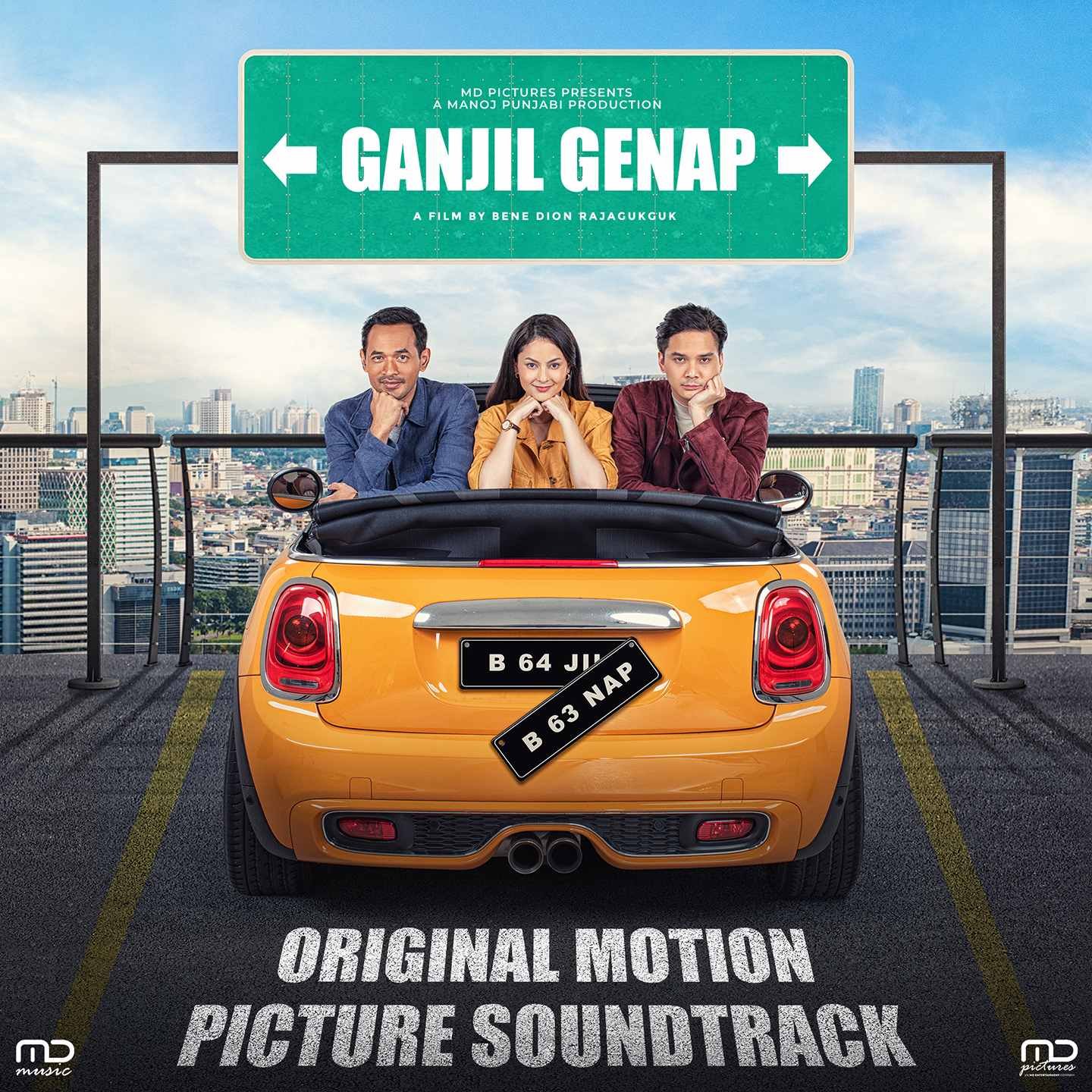 Soundtrack Ganjil Genap: Adrian Martadinata dan Tiara Effendy Nyanyikan 2 Lagu