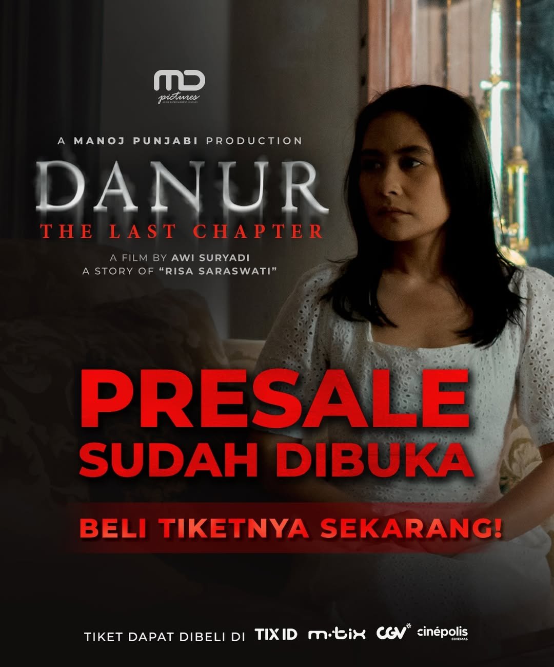 Tayang Lebaran, Tiket Presale Danur: The Last Chapter Resmi Dibuka