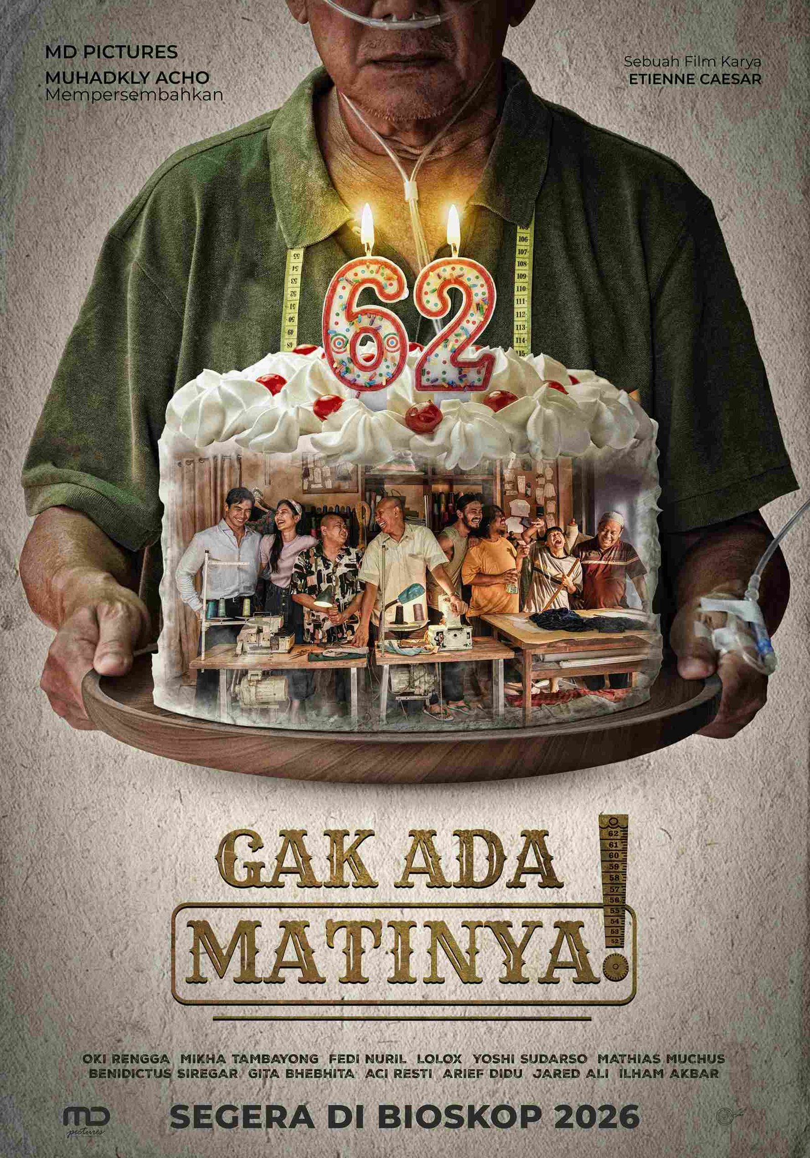 MD Pictures Rilis Teaser Poster & First Look Film Komedi Gak Ada Matinya