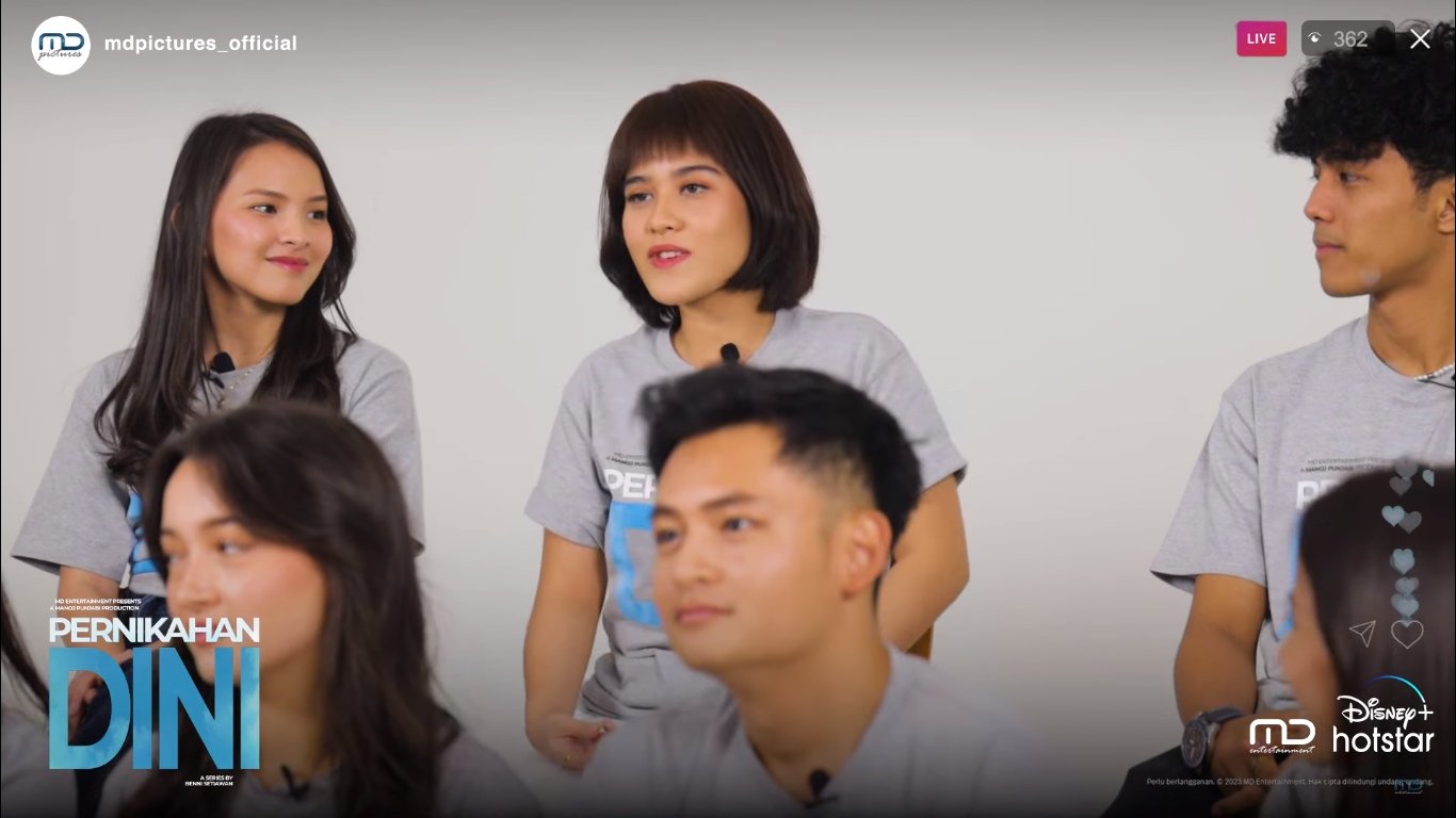 cast pernikahan dini md entertainment
